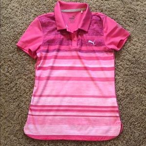 Girls Puma golf polo